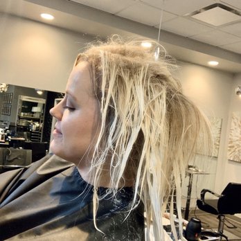 Christopher Brian Hair - Christopher Brian Salon | after Christopher takes the foils out, he works some special friction magic before rinsing! - Hair Salons Near Me - Latham, New York Christopher Brian Hair - Christopher Brian Salon | after Christopher takes the foils out, he works some special friction magic before rinsing! - Hair Salons Near Me - Latham, New York