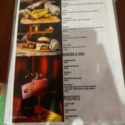 La Musa - Calzone, burgers, and dessert menu