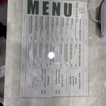 Maicha Matcha - Menu - Coffee & Tea Near Me - Arcadia, California Maicha Matcha - Menu - Coffee & Tea Near Me - Arcadia, California