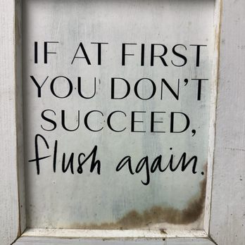 Bill & Fran's Restaurant - Bathroom sign - Diners Near Me - Newberry, South Carolina