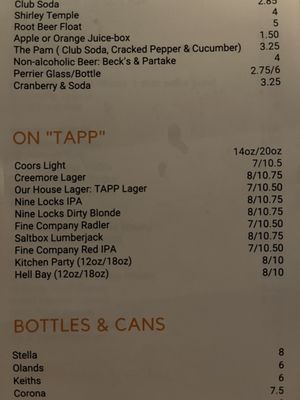 Menu photo 1 Osprey's Nest Public House Petite Riviere, NS