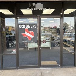 OCD Divers - Store entrance