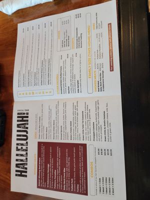 Menu photo 4 Hallelujah! BBQ El Paso, TX