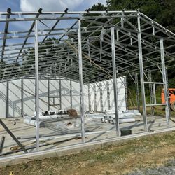 Custom Built Structures - Erected frame