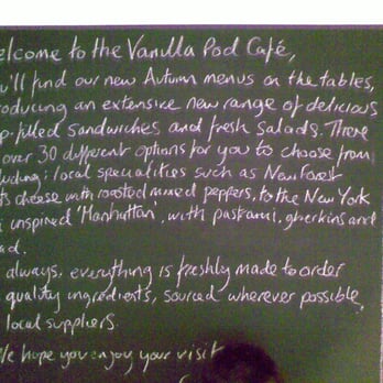 the Vanilla Pod cafe .bar - Cafes Near Me - Lymington, HAM the Vanilla Pod cafe .bar - Cafes Near Me - Lymington, HAM