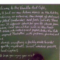 the Vanilla Pod cafe .bar