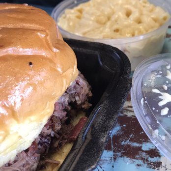 Truth BBQ - Best sandwich I've ever had. Sorry NOLA and I live for shrimp PO boys. - Barbeque Near Me - Brenham, Texas