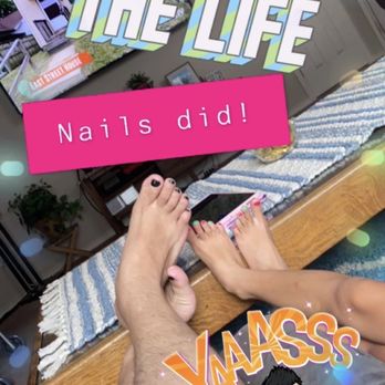 Pure Organic Nails & Spa - Uncle and Niece Pedicure Spa Day! - Nail Salons Near Me - Pearland, Texas