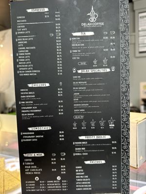 Menu photo 3 Delah Coffee San Francisco, CA Menu photo 3 Delah Coffee San Francisco, CA