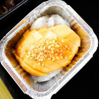 Thai Dish - Mango Sticky Rice - Thai Near Me - Boston, Massachusetts