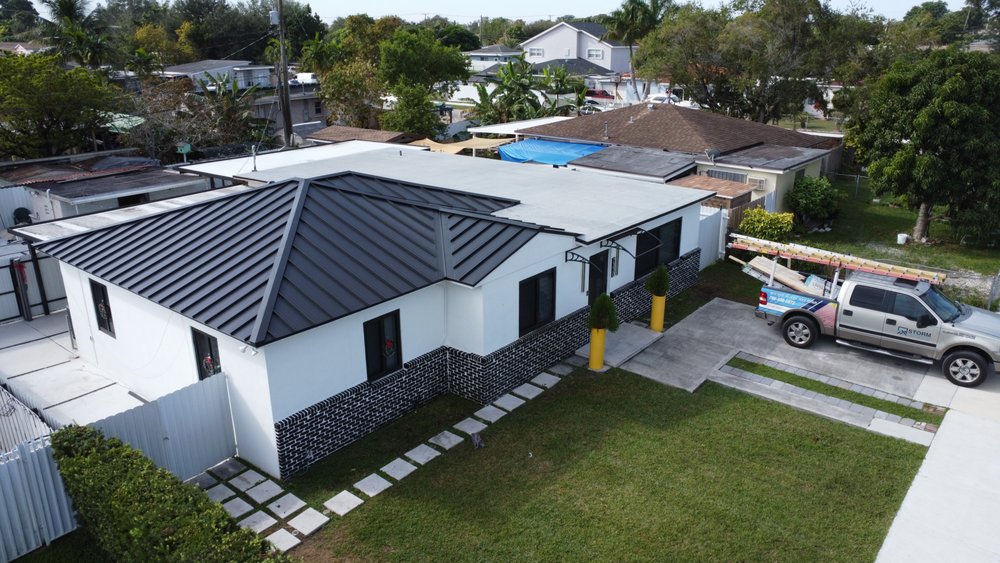 Slide of Storm Roofing Solution