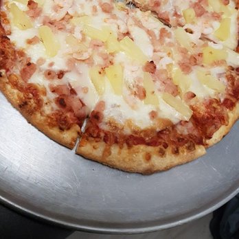 Saint City Pizzeria - Ham & Pineapple Pizza with shrimp! The best iv'e ever had! - Pizza Near Me - St. Albert, Alberta Saint City Pizzeria - Ham & Pineapple Pizza with shrimp! The best iv'e ever had! - Pizza Near Me - St. Albert, Alberta