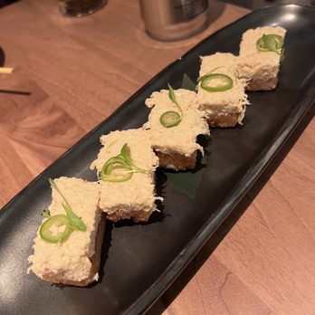 Bond ST - Crab Crispy Rice - Sushi Bars Near Me - New York, New York Bond ST - Crab Crispy Rice - Sushi Bars Near Me - New York, New York
