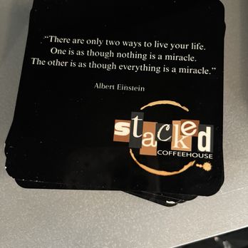 Stacked Coffeehouse - Love Einstein. - Cafes Near Me - Villa Ridge, Missouri