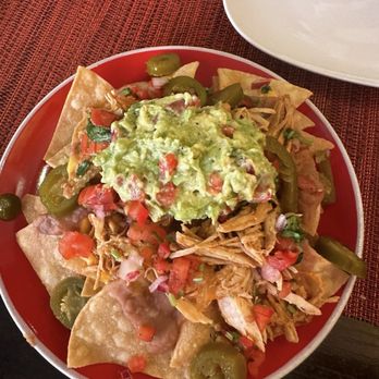 Sabor A Oaxaca - Nachos! Love that they have refried beans - Mexican Near Me - Rancho Cucamonga, California