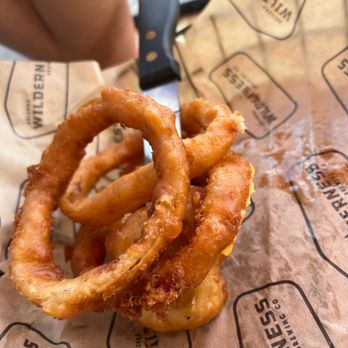 Arizona Wilderness Brewing - Belgian Waffle Battered Onion Rings - Breweries Near Me - Gilbert, Arizona Arizona Wilderness Brewing - Belgian Waffle Battered Onion Rings - Breweries Near Me - Gilbert, Arizona
