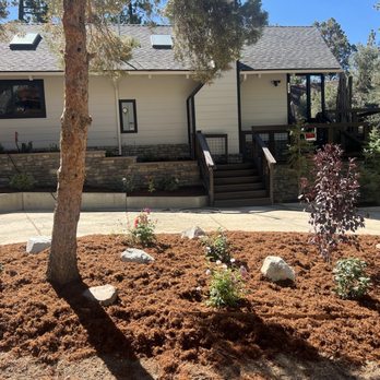 Don Souza Construction - Weather proof stone and siding, existing deck rail safety issues repaired, trex installed, upgraded electrical panel - General Contractors Near Me - Big Bear Lake, California