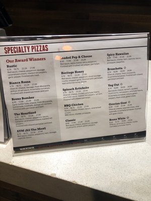 Menu photo 2 Brenz Pizza Co. Columbus Columbus, OH