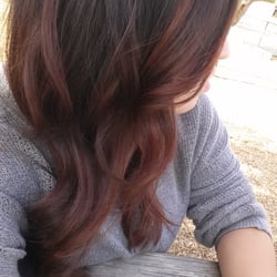 Blooming Daysi - Dark to red ombre by Julia Meza.  (Red has faded due to being colored almost a month ago) still love it though!