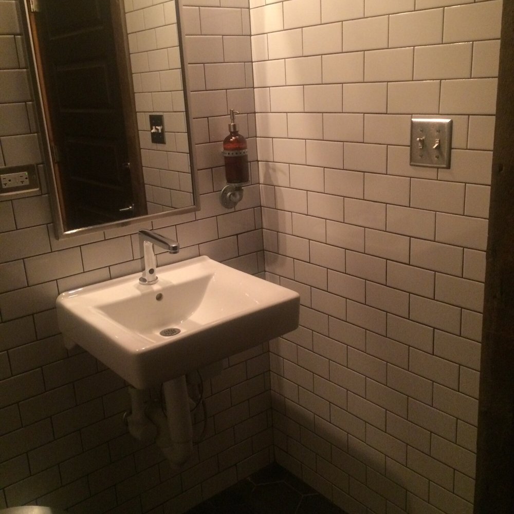 Bitter Pops - Women's restroom - Beer, Wine & Spirits Near Me - Chicago, Illinois Bitter Pops - Women's restroom - Beer, Wine & Spirits Near Me - Chicago, Illinois