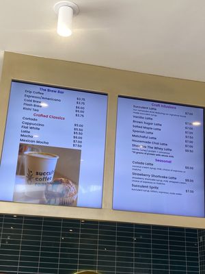 Menu photo 1 Succulent Coffee Roasters Huntington Beach, CA Menu photo 1 Succulent Coffee Roasters Huntington Beach, CA