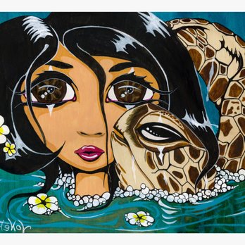 Heart in Paia - "Moana" 11"x14" giclee - Jewelry Near Me - Paia, Hawaii Heart in Paia - "Moana" 11"x14" giclee - Jewelry Near Me - Paia, Hawaii
