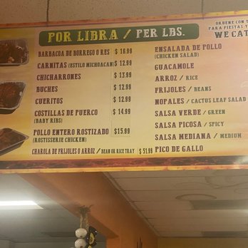 Mercado del Sol - Menu - Mexican Near Me - Concord, California