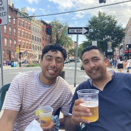 Enjoyed a drink on the Main Street
