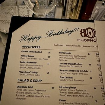 801 Chophouse - Steakhouses Near Me - Clayton, Missouri