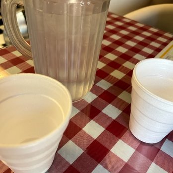 New York Pizzaria - Water Pitcher - Pizza Near Me - Redlands, California