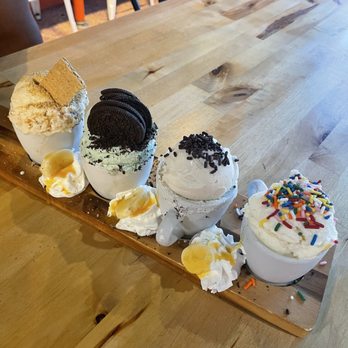 Black Rock Dessert - Ice cream flight - Desserts Near Me - Reno, Nevada