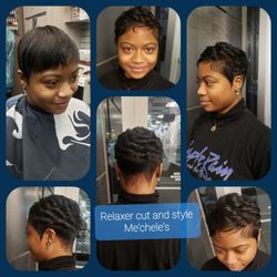 Mechele's Wellness Spa - Relaxer cut and style