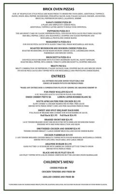 Menu photo 2 The Argonne House Charlevoix, MI Menu photo 2 The Argonne House Charlevoix, MI