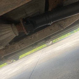 driveshaft made backwards Note harmonic balancing size driveshaft made backwards Note harmonic balancing size