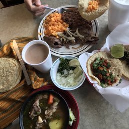 a table full of mexican food a table full of mexican food