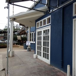 Exterior outside entrance of Blue Oak BBQ - New Orleans, Louisiana Exterior outside entrance of Blue Oak BBQ - New Orleans, Louisiana
