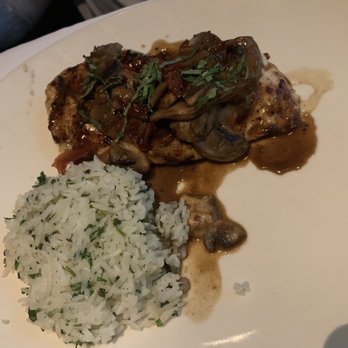 Bonefish Grill - Chicken Marsala with jasmine rice. Chicken breast was beautifully done. - Seafood Near Me - Tampa, Florida