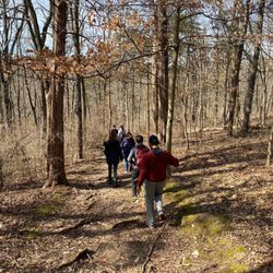 Dr. Edmund A. Babler Memorial State Park - People hiking