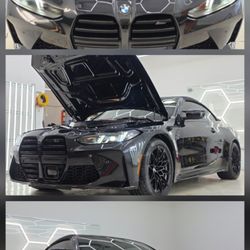 Final Finish Auto Salon - 2025 BMW M4 CONVERTIBLE
PPF Full Front & Track Package
35% Window Tint
Ceramic Coating Application