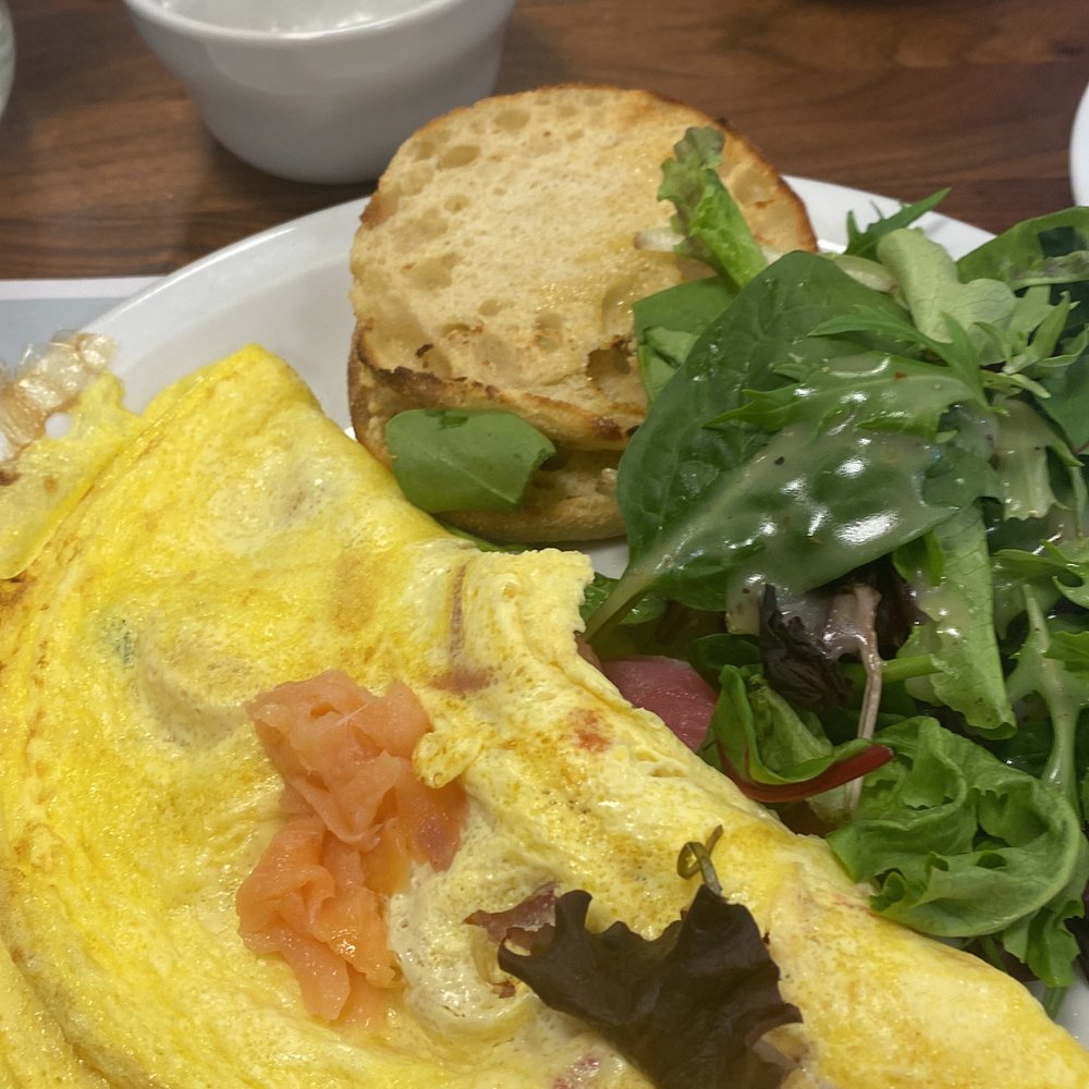 Turning Point - Omelette with salmon - Breakfast & Brunch Near Me - Manalapan, New Jersey Turning Point - Omelette with salmon - Breakfast & Brunch Near Me - Manalapan, New Jersey