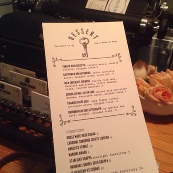 Bluebeard - New American Near Me - Indianapolis, Indiana
