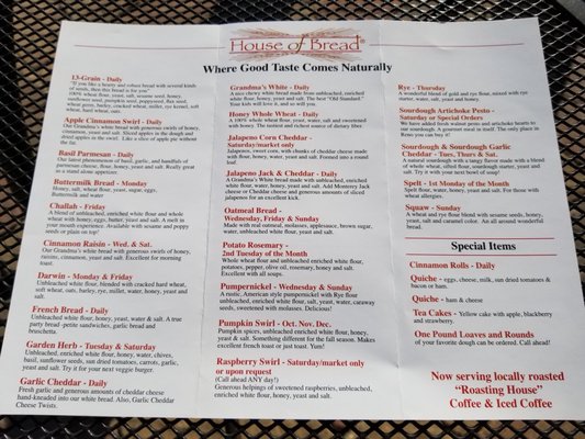 Menu photo 8 House of Bread Reno, NV Menu photo 8 House of Bread Reno, NV
