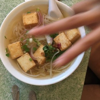 Little Thai Kitchen - Rye - Fish tofu big bowl noddle soup. Clear soup is not spicy. Could not finish this. - Thai Near Me - Rye, New York