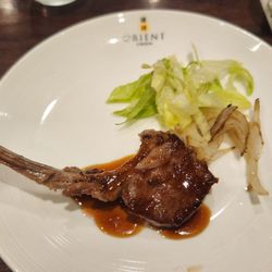 Orient London - Lamb shanks with teriyaki sauce