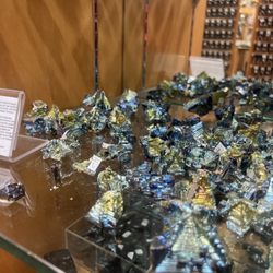 Rocks and Gems - Bismuth crystals.