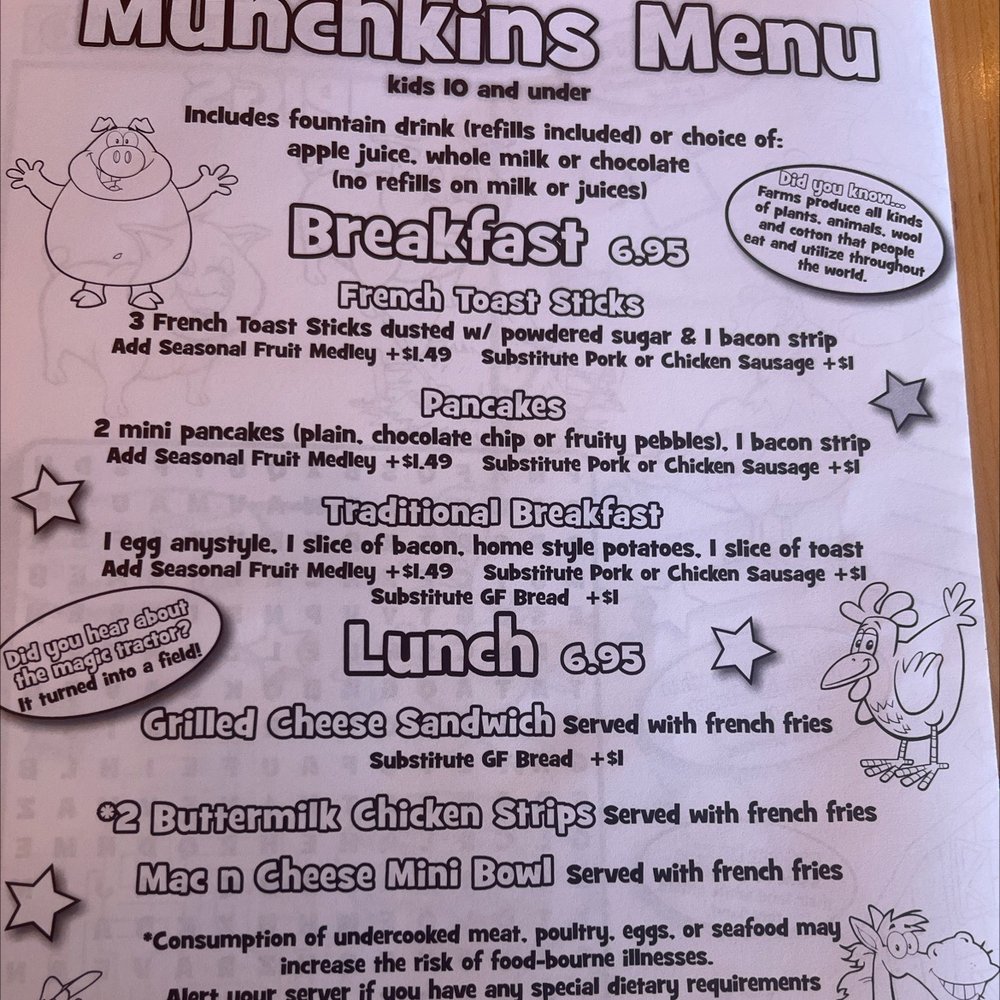 Sunshine Breakfast Bar - Kids menu - Breakfast & Brunch Near Me - Phoenix, Arizona