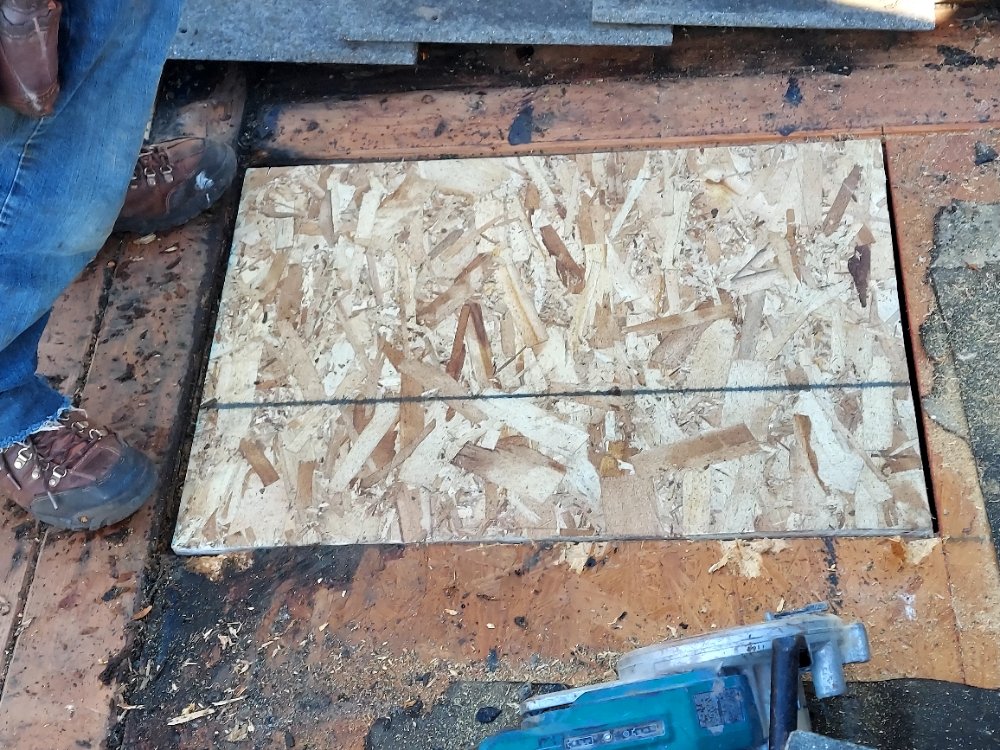 Slide of Huertas roofing