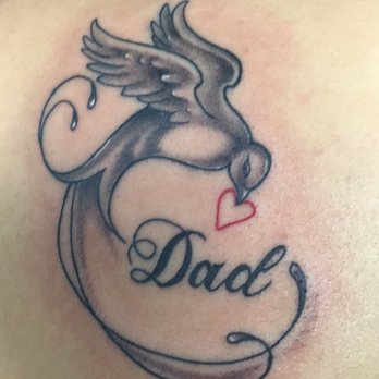 Irezumi Tattoo Studio - 2017. Dove tattoo. Tony added shading and white ink to emphasize the tattoo more. - Tattoo Near Me - San Jose, California Irezumi Tattoo Studio - 2017. Dove tattoo. Tony added shading and white ink to emphasize the tattoo more. - Tattoo Near Me - San Jose, California