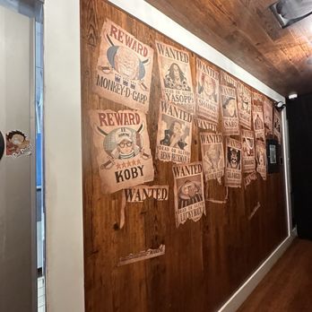 One Piece Cafe - Wall - Themed Cafes Near Me - Los Angeles, California One Piece Cafe - Wall - Themed Cafes Near Me - Los Angeles, California