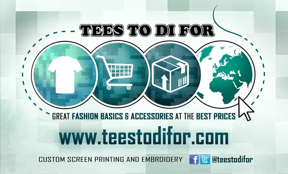 Tees To Di For Logo